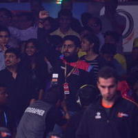Chiranjeevi and Abhishek Bachchan at PRO Kabaddi Match Photos | Picture 1091363
