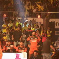 Chiranjeevi and Abhishek Bachchan at PRO Kabaddi Match Photos | Picture 1091367