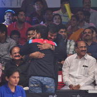 Chiranjeevi and Abhishek Bachchan at PRO Kabaddi Match Photos | Picture 1091382