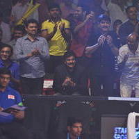 Chiranjeevi and Abhishek Bachchan at PRO Kabaddi Match Photos | Picture 1091395