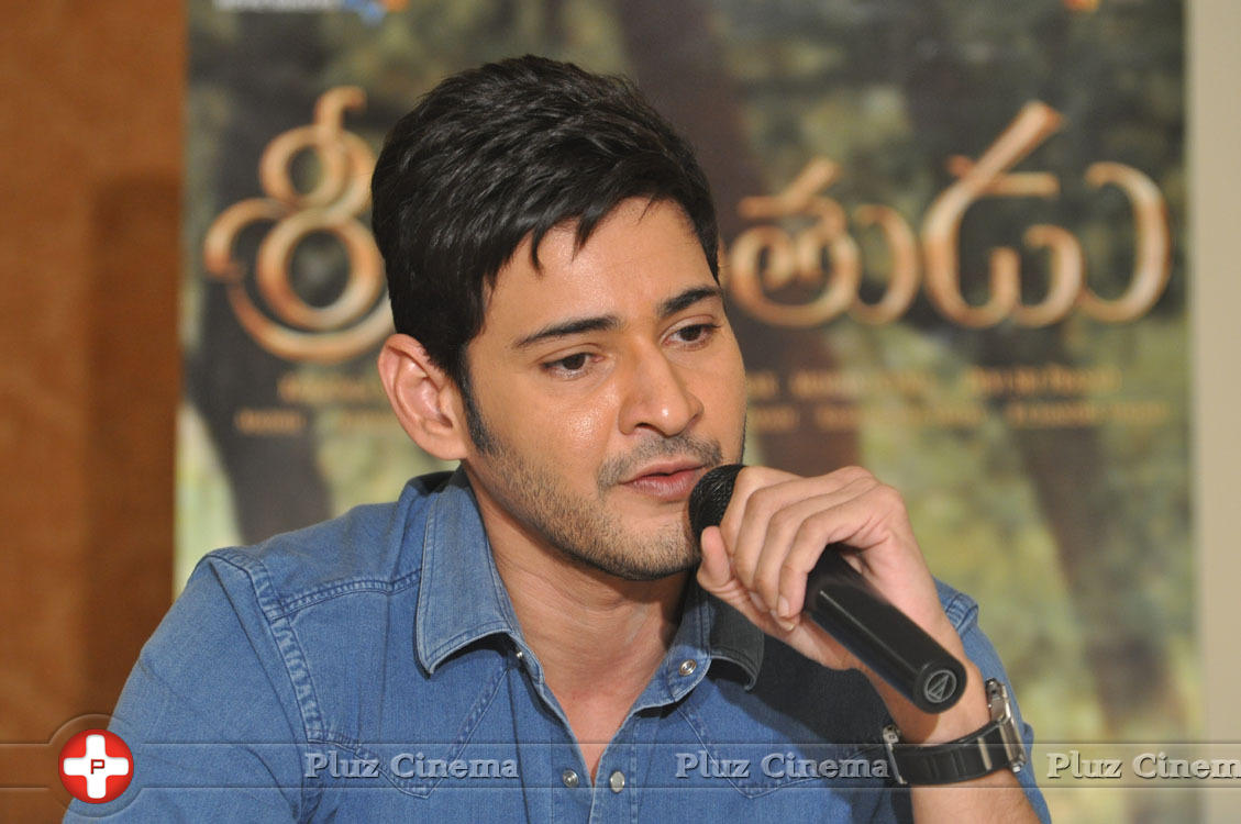 Mahesh Babu - Srimanthudu Success Meet Stills | Picture 1096539