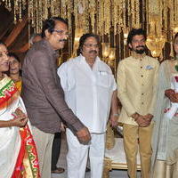 Celebs at Ashwini Dutt Daughter Wedding Reception Stills