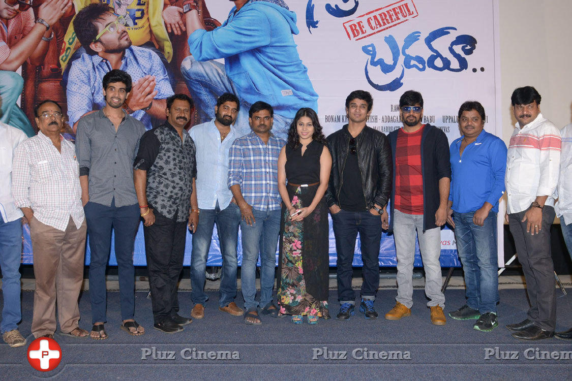 Bhadram Be Careful Brother Movie Teaser Launch Stills | Picture 1177943