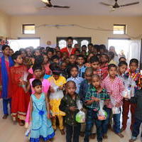 Varun Sandesh and Vithika Sheru Christmas celebrations at Desire society with HIV affected children Photos | Picture 1190108