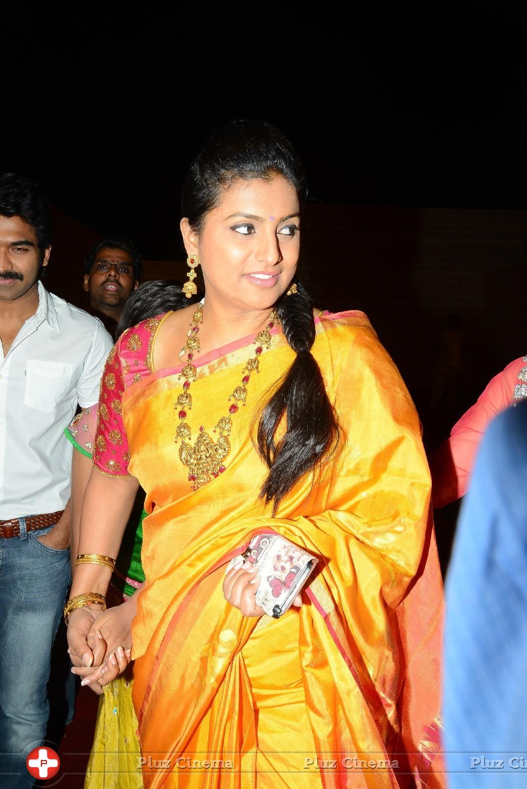 Roja (Actress) - Celebs at Subbarami Reddy Grandson Rajeev Marriage Stills | Picture 956471