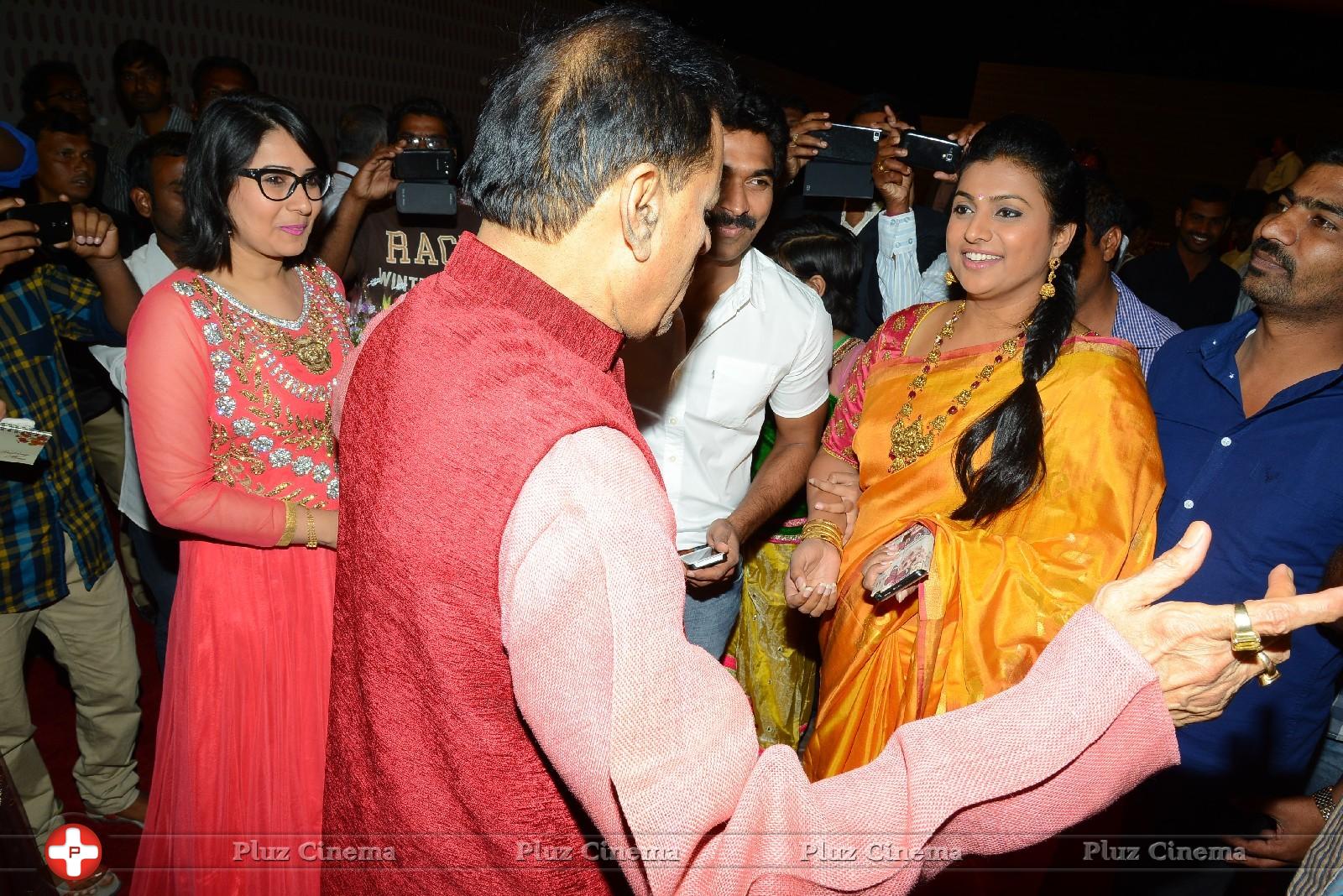 Roja (Actress) - Celebs at Subbarami Reddy Grandson Rajeev Marriage Stills | Picture 956600