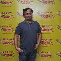 K. V. Anand - Dhanush at Radio Mirchi for Anekudu Movie Promotions