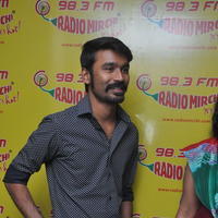 Dhanush - Dhanush at Radio Mirchi for Anekudu Movie Promotions | Picture 959802