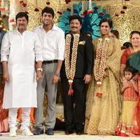 Celebs at Rajendra Prasad Son Wedding Reception Stills | Picture 960028