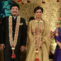 Celebs at Rajendra Prasad Son Wedding Reception Stills