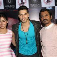 Badlapur Team Launches Vertigo Hi Life Lounge Logo Photos