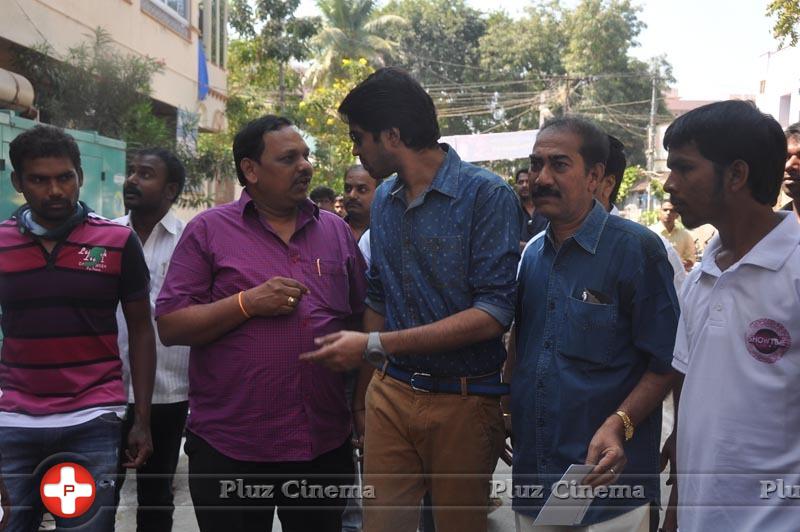 Bandipotu Movie team in EVV Yuva Kala Vahini at Guntur Stills | Picture 964139