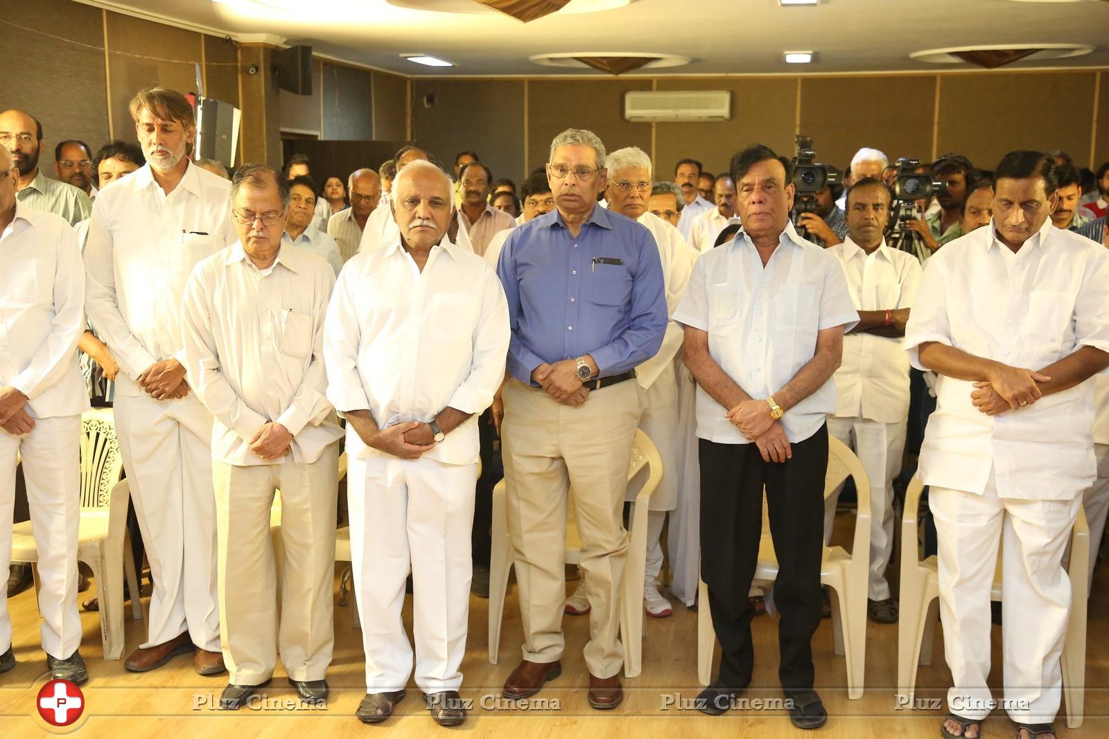 D Ramanaidu Condolence Meet at Film Chamber Photos | Picture 970176
