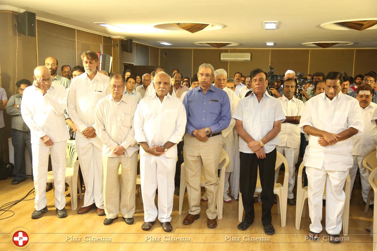 D Ramanaidu Condolence Meet at Film Chamber Photos | Picture 970178