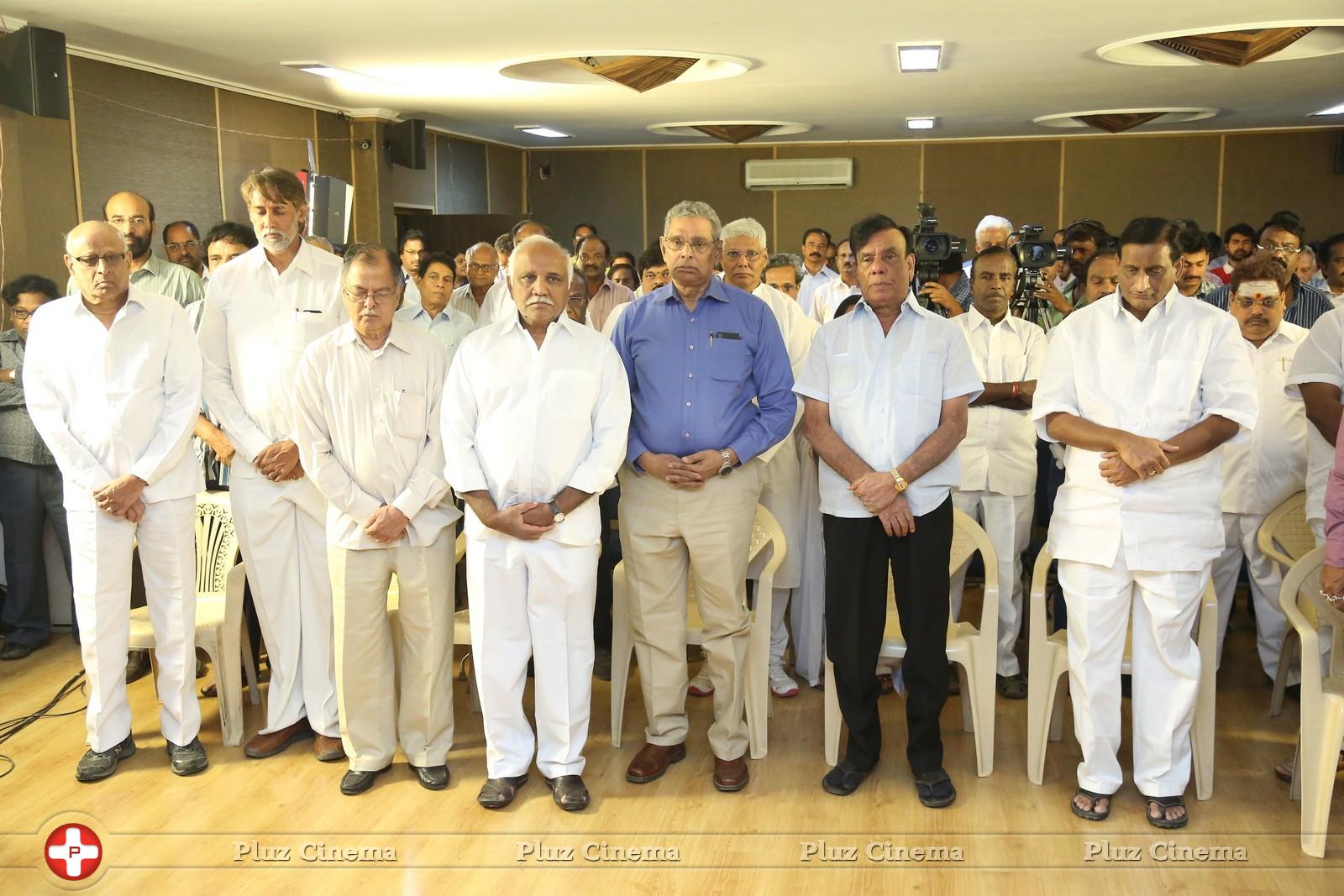 D Ramanaidu Condolence Meet at Film Chamber Photos | Picture 970179