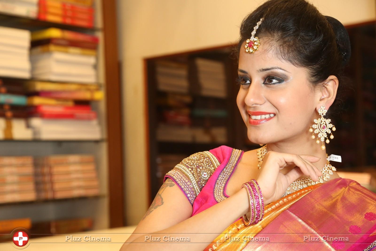 Anukriti Sharma at Kalanikethan New Wedding Collection Launch Photos | Picture 976691