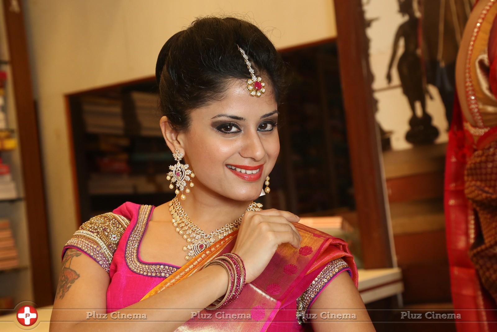 Anukriti Sharma at Kalanikethan New Wedding Collection Launch Photos | Picture 976696