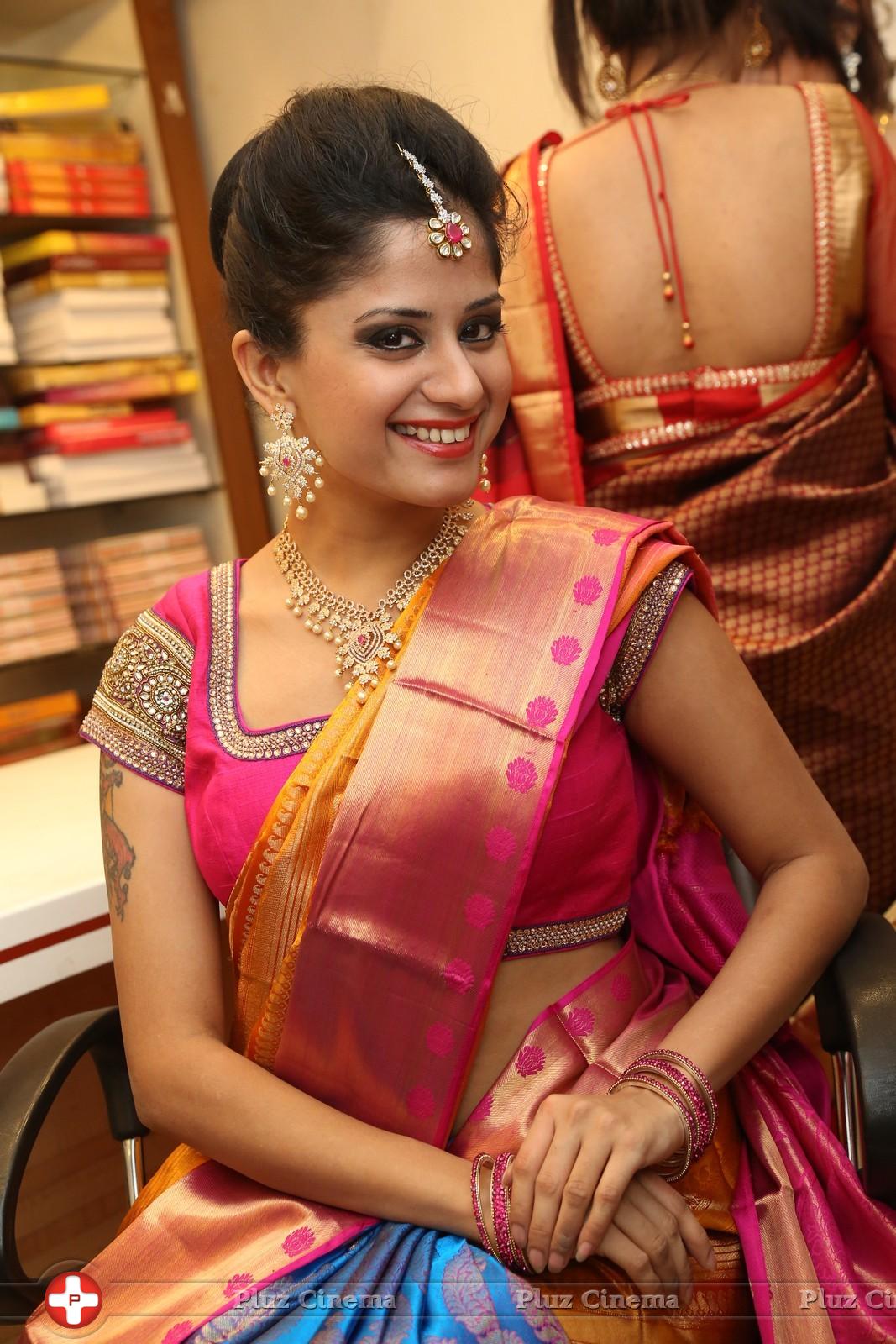 Anukriti Sharma at Kalanikethan New Wedding Collection Launch Photos | Picture 976699