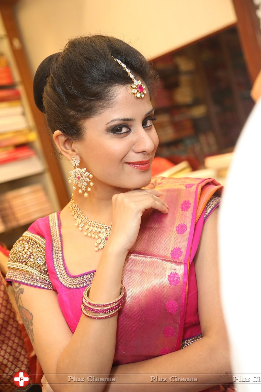 Anukriti Sharma at Kalanikethan New Wedding Collection Launch Photos | Picture 976706