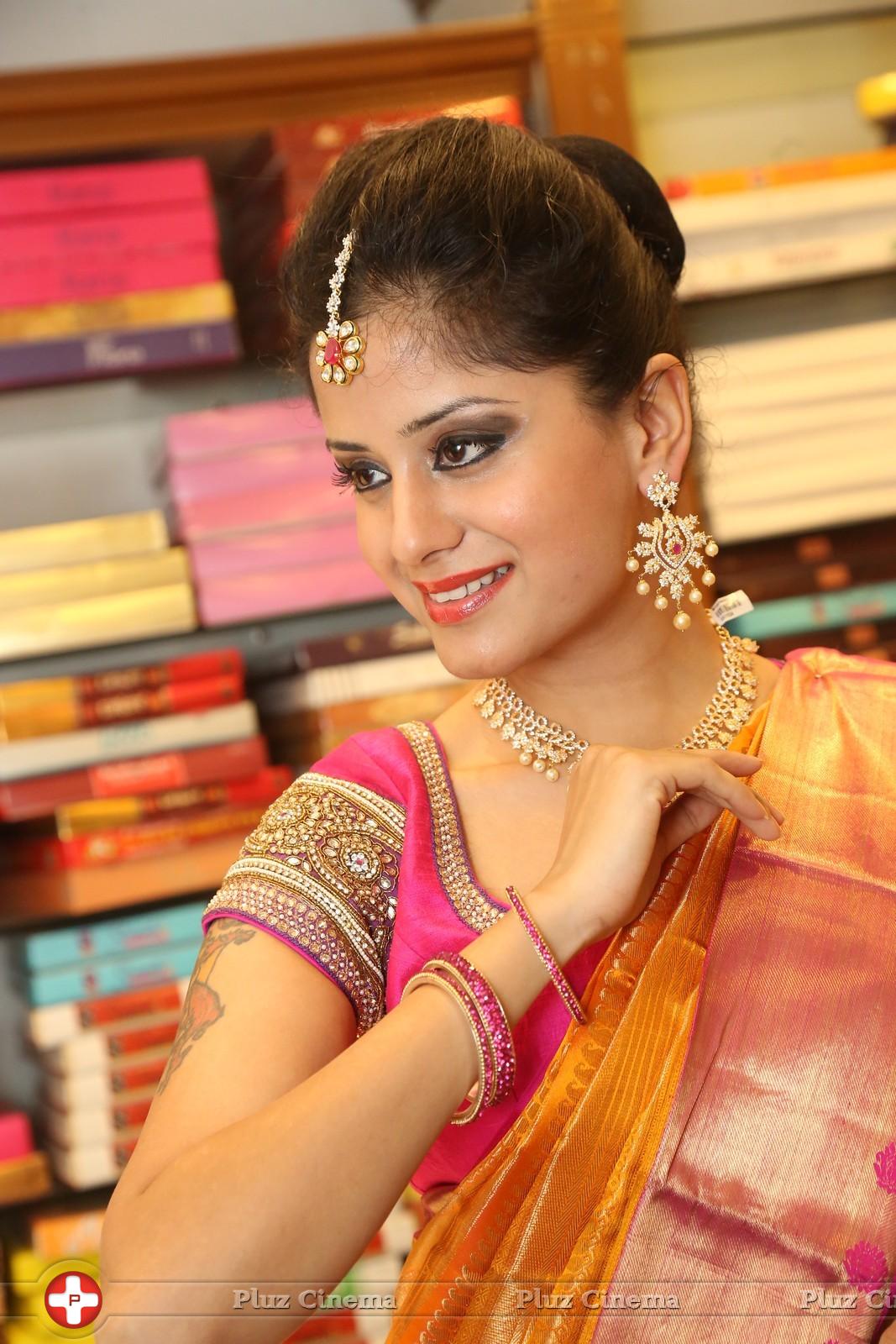 Anukriti Sharma at Kalanikethan New Wedding Collection Launch Photos | Picture 976734