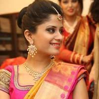 Anukriti Sharma at Kalanikethan New Wedding Collection Launch Photos | Picture 976697