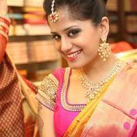 Anukriti Sharma at Kalanikethan New Wedding Collection Launch Photos | Picture 976703