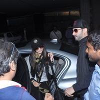 Sunny Leone - Sunny Leone Arrived Hyderabad for New Year Bash Stills