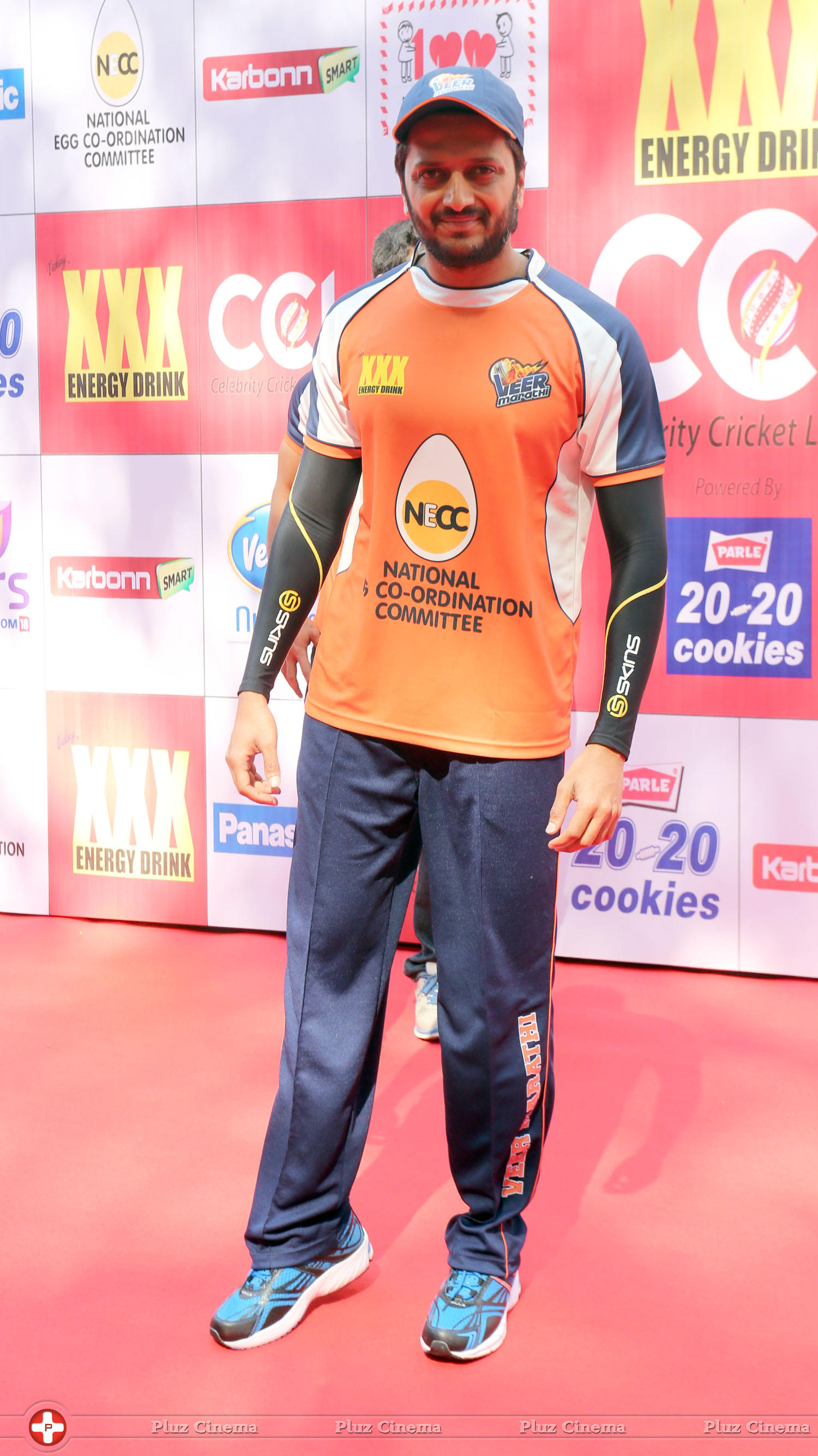Ritesh Deshmukh - CCL 5 Mumbai Heroes Vs Veer Marathi Match Stills | Picture 932245