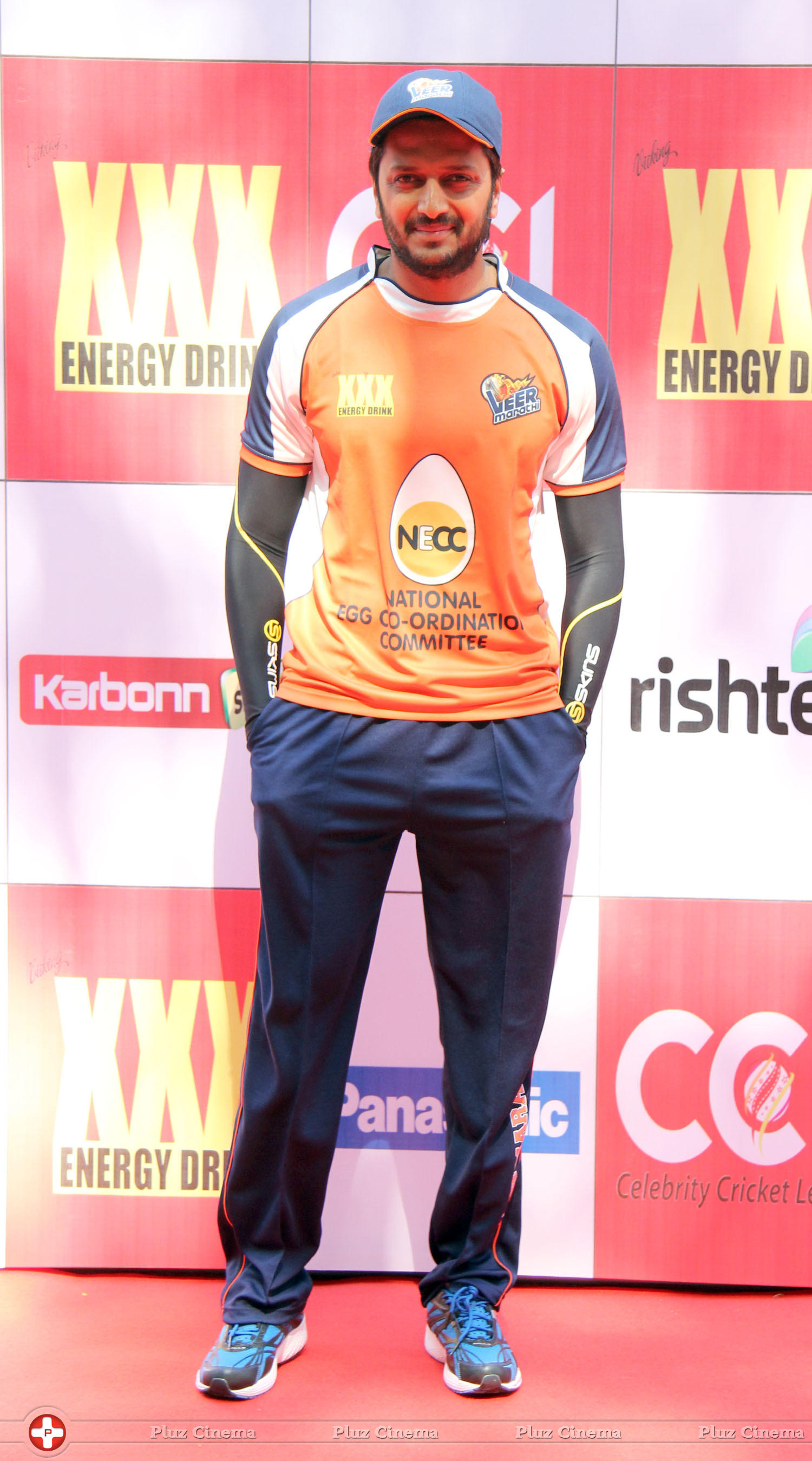 Ritesh Deshmukh - CCL 5 Mumbai Heroes Vs Veer Marathi Match Stills | Picture 932305