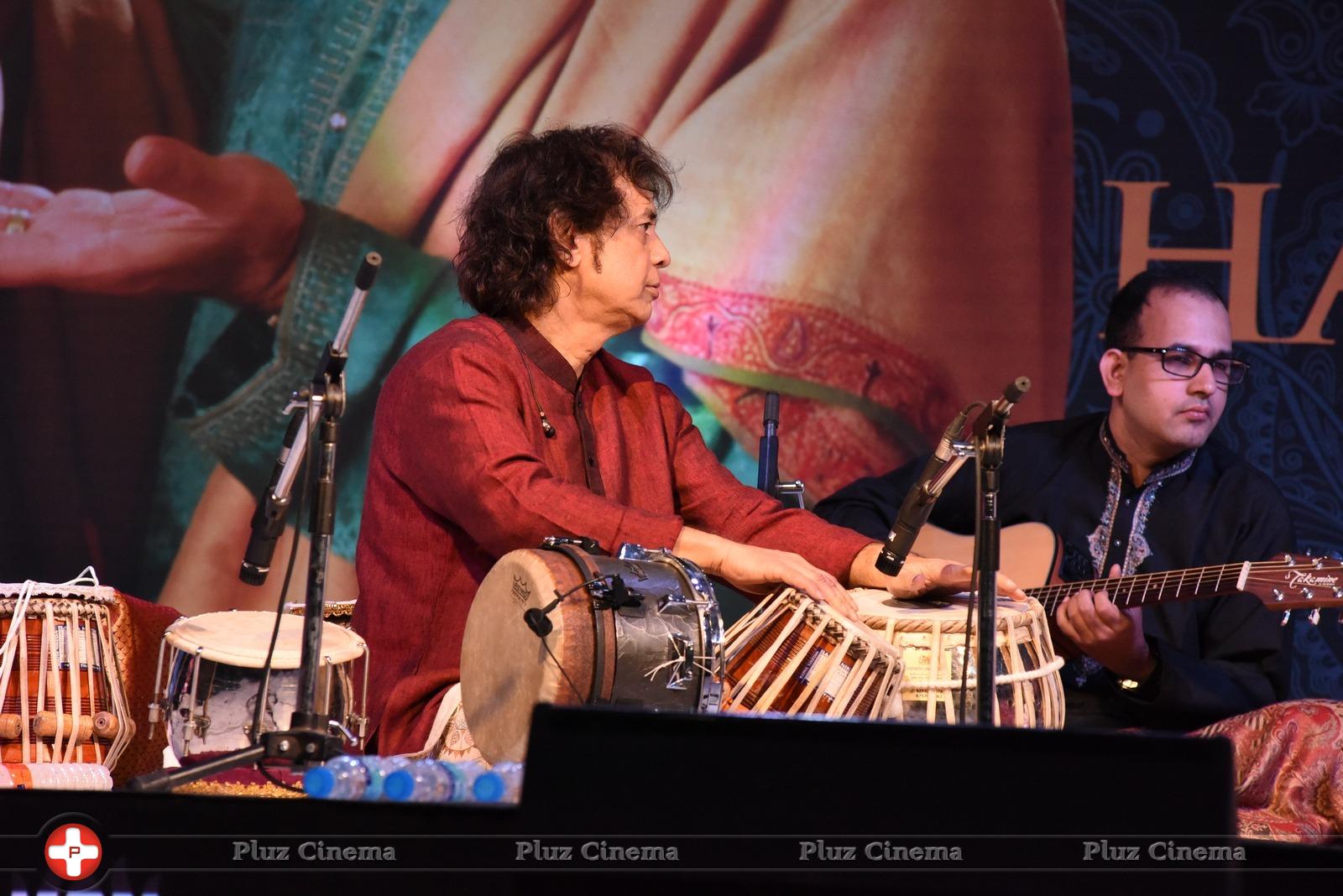 Zakir Hussain - Hariharan and Ustad Zakir Hussain Music Concert Photos | Picture 944556