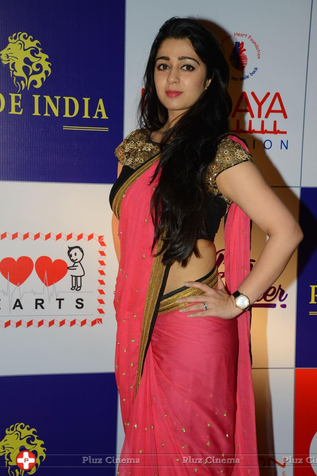 Charmi Kaur at 100 Hearts Red Carpet by CCL Stills | Picture 951105
