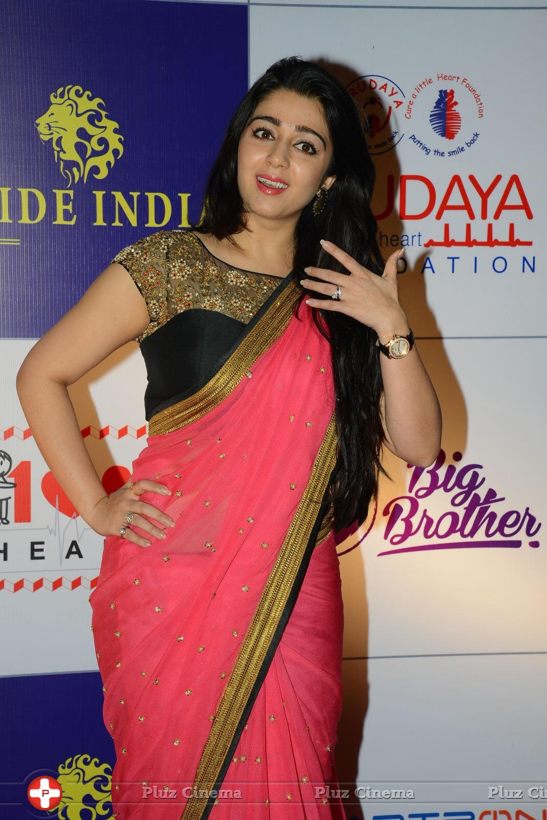 Charmi Kaur at 100 Hearts Red Carpet by CCL Stills | Picture 951108