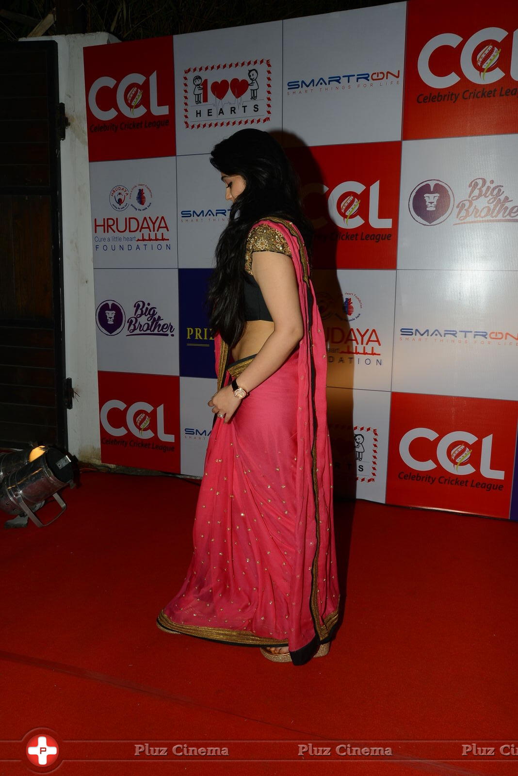 Charmi Kaur at 100 Hearts Red Carpet by CCL Stills | Picture 951111
