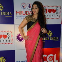 Charmi Kaur at 100 Hearts Red Carpet by CCL Stills | Picture 951073