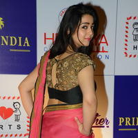 Charmi Kaur at 100 Hearts Red Carpet by CCL Stills | Picture 951091