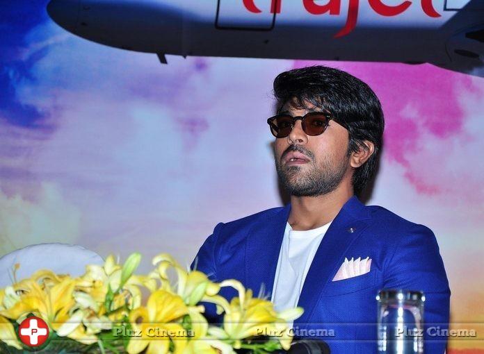 Ram Charan Teja - Rama Charan at Trujet Airlines Launch Press Meet Stills | Picture 1059555