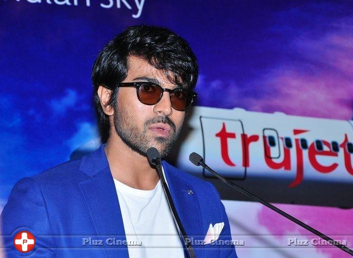 Ram Charan Teja - Rama Charan at Trujet Airlines Launch Press Meet Stills | Picture 1059580