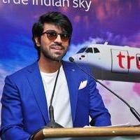 Ram Charan Teja - Rama Charan at Trujet Airlines Launch Press Meet Stills