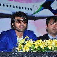 Ram Charan Teja - Rama Charan at Trujet Airlines Launch Press Meet Stills