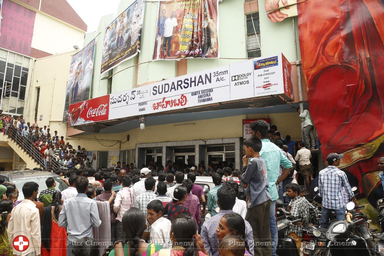 Prabhas Watches Baahubali at Sudarshan Theatre Stills | Picture 1070444