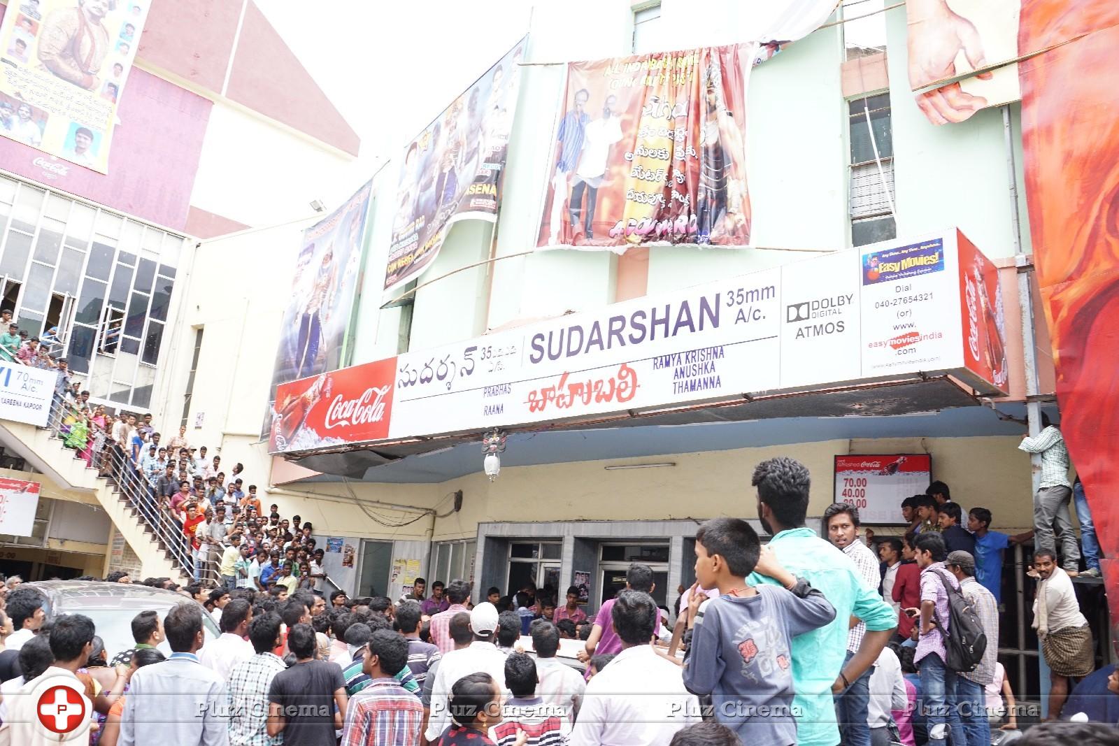 Prabhas Watches Baahubali at Sudarshan Theatre Stills | Picture 1070495