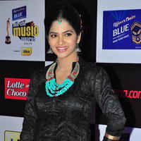 Madhumitha at Mirchi Music Awards 2014 Photos