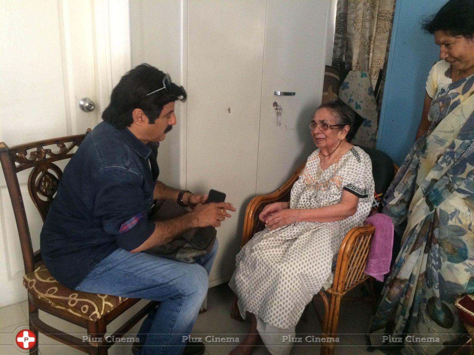 Balakrishna meets his 90 year Old Lady Fan Photos | Picture 1078195