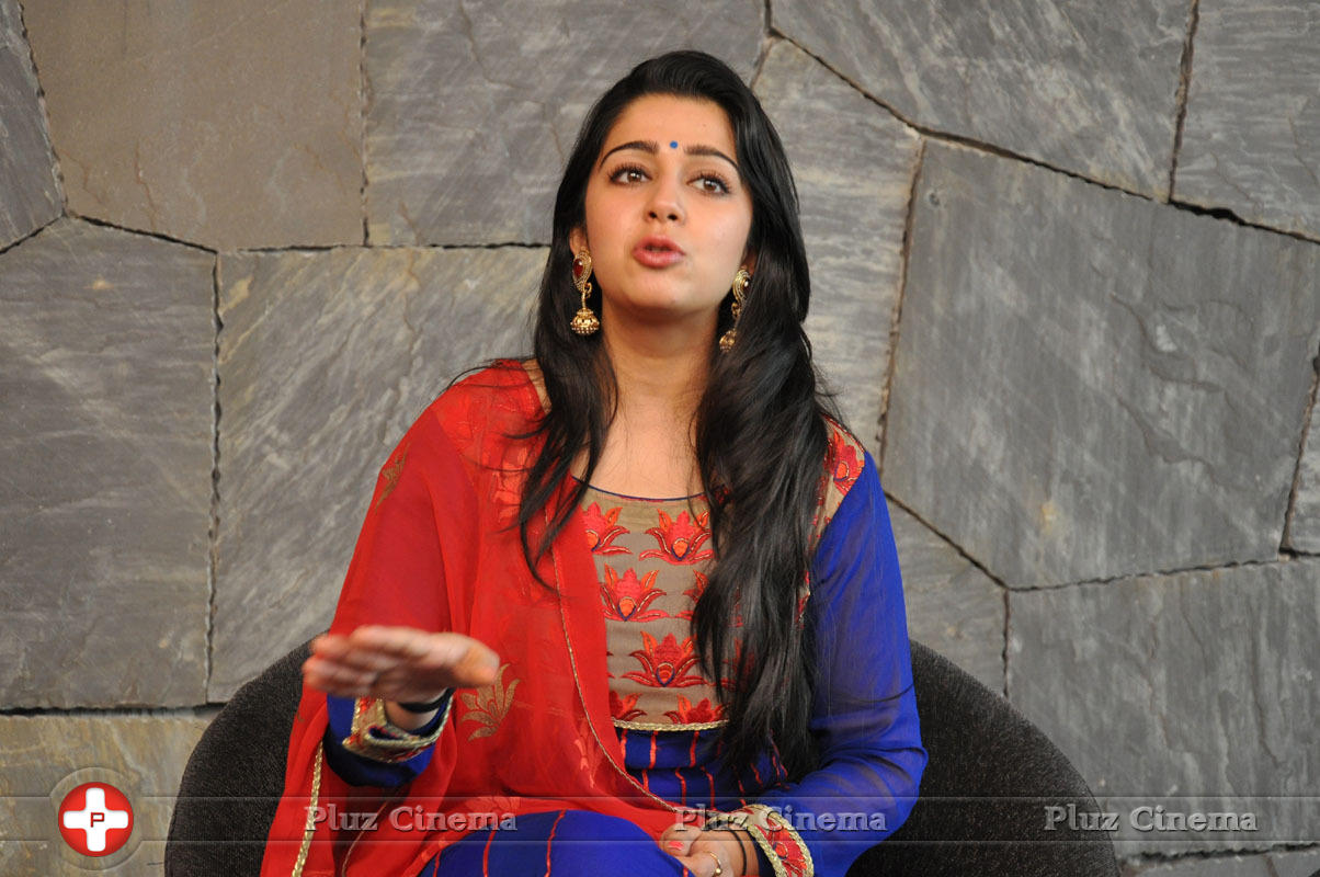 Charmi Kaur at Jyothi Lakshmi Movie Press Meet Stills | Picture 1044278
