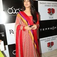 Anushka Shetty at Rudramadevi Movie Trailer Launch Photos | Picture 977434