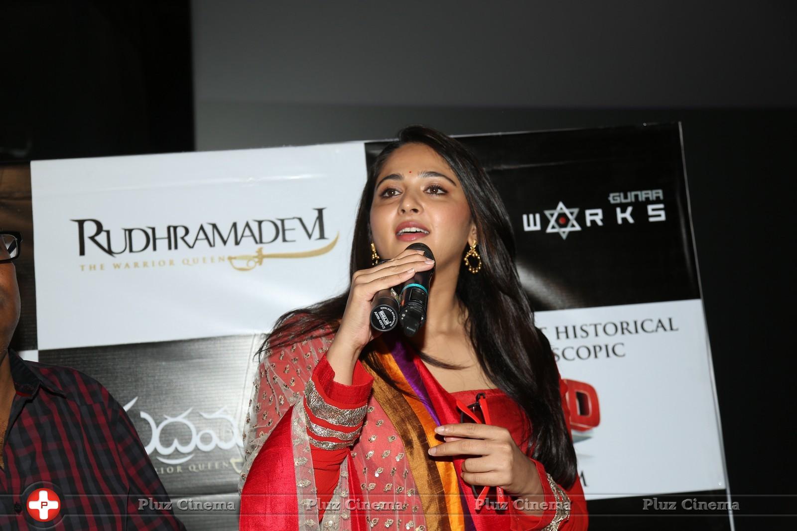 Anushka Shetty - Rudramadevi Movie Trailer Launch Stills | Picture 977132