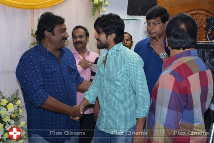 Ram Charan and Srinu Vaitla Movie Opening Photos | Picture 981679