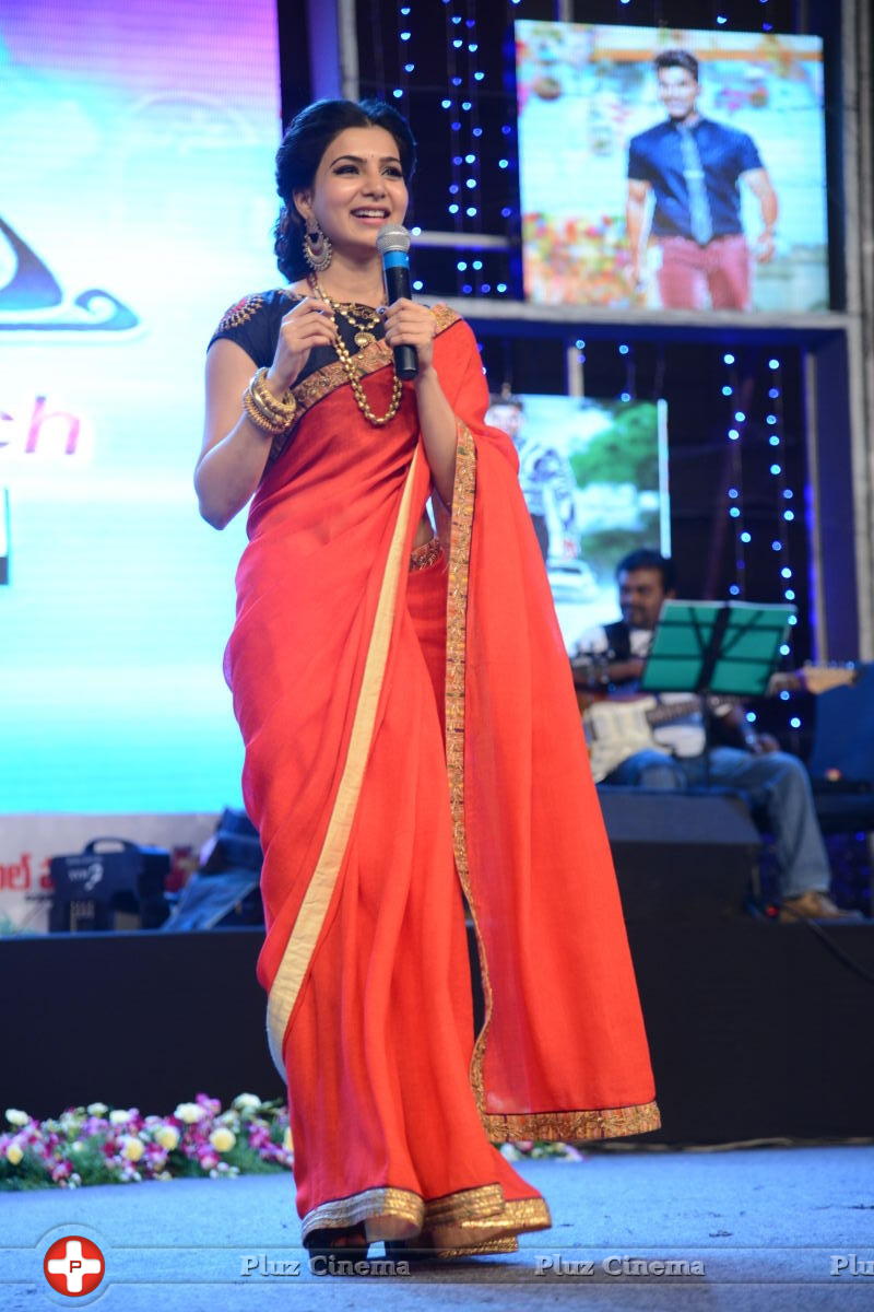 Samantha Ruth Prabhu - Son of Satyamurthy Movie Audio Launch Function Stills | Picture 992579