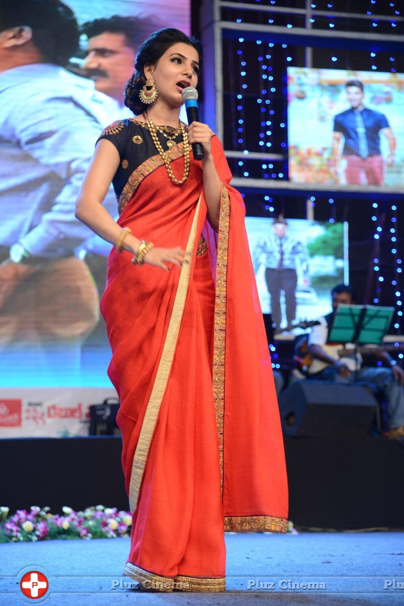 Samantha Ruth Prabhu - Son of Satyamurthy Movie Audio Launch Function Stills | Picture 992588