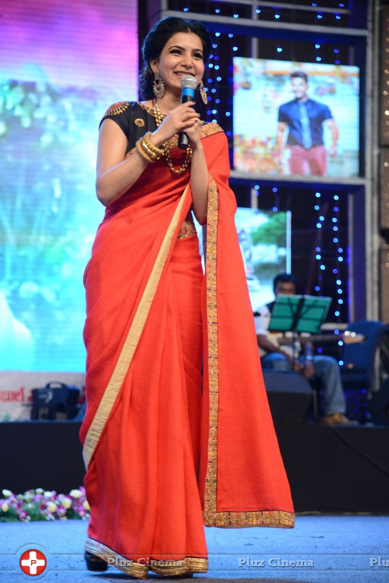 Samantha Ruth Prabhu - Son of Satyamurthy Movie Audio Launch Function Stills | Picture 992596